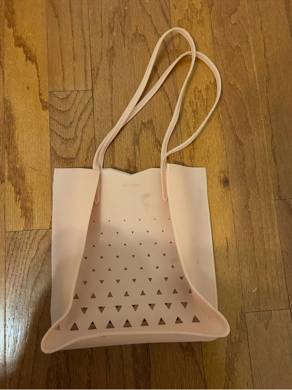 Eddie Bargo Blush Pink Laser-Cut Tote Bag - Women's Everyday Carry